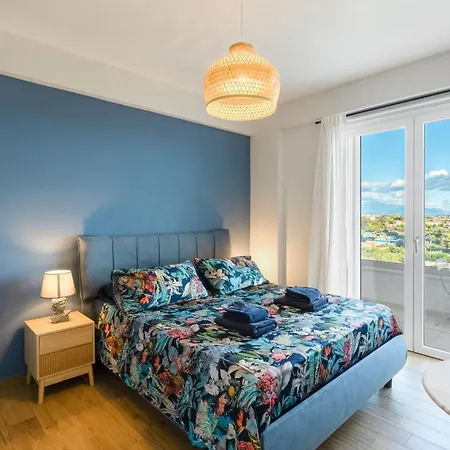 Rum i privatbostad Lantern Penthouse Salerno