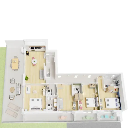 Lantern Penthouse 홈스테이 *