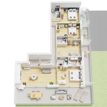 Lantern Penthouse 홈스테이